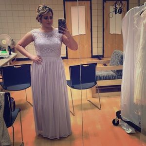 David’s bridal ivory dress